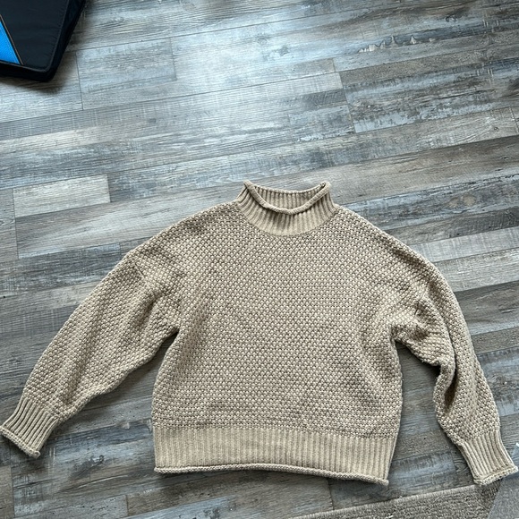 Bliss Essentials winter sweater. Tan colour. Size medium. - Picture 1 of 1